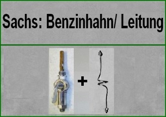 Sachs: Benzinhahn und Leitung